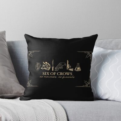 Best Selling Six Of Crows Unique Throw Pillow