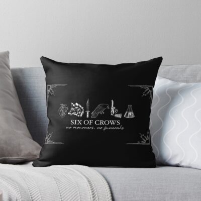 Hot Item Six Of Crows Retro Throw Pillow