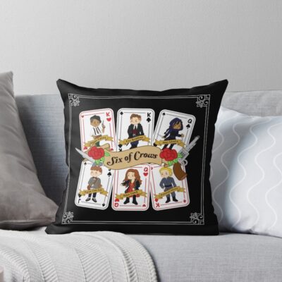 New Collection Six Of Crows Basic Throw Pillow