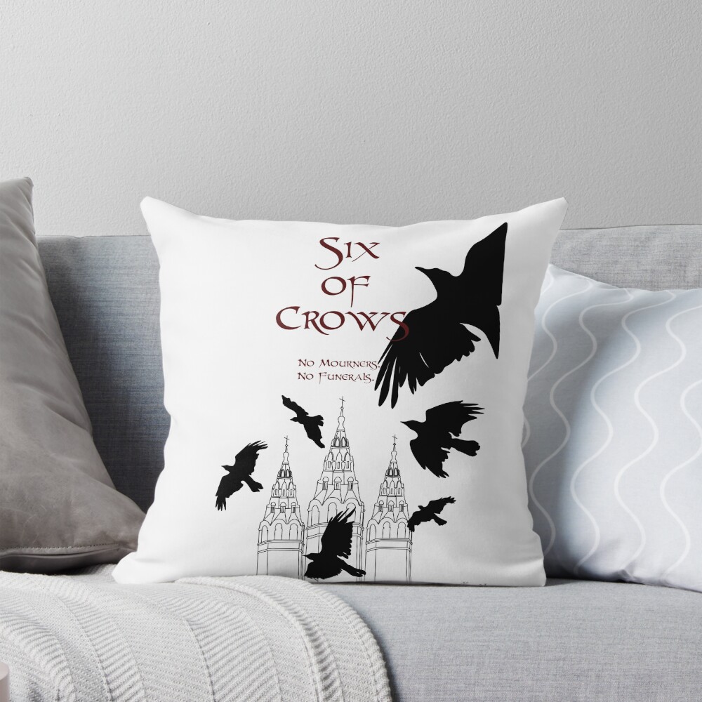 Six Of Crows Colorfull Throw Pillow