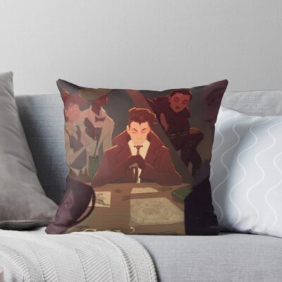 Six Of Crows Movie Poster Throw Pillow