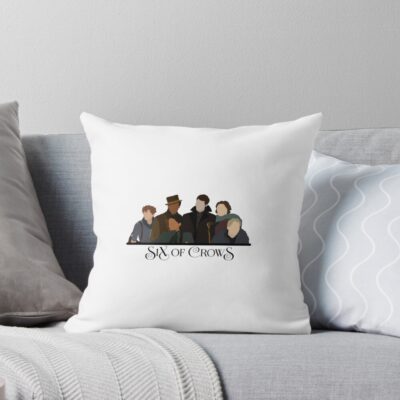 Six Of Crows Characters Throw Pillow