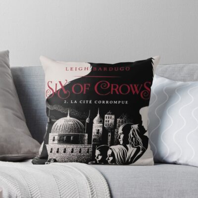 Six Of Crows French Cover Throw Pillow